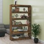 Smoked oak shelving / space divider 100x30x166 cm by , Bookcases and shelves - Ref: Foro24-813638, Price: 106,65 €, Discount: %