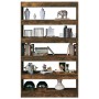 Smoked oak shelving / space divider 100x30x166 cm by , Bookcases and shelves - Ref: Foro24-813638, Price: 106,65 €, Discount: %