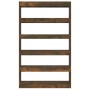 Smoked oak shelving / space divider 100x30x166 cm by , Bookcases and shelves - Ref: Foro24-813638, Price: 106,65 €, Discount: %