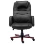 Silla de oficina de cuero sintético negra de , Sillas de oficina - Ref: Foro24-20376, Precio: 235,26 €