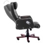 Silla de oficina de cuero sintético negra de , Sillas de oficina - Ref: Foro24-20376, Precio: 235,26 €