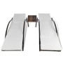 Sun loungers with a brown synthetic rattan table by , Loungers - Ref: Foro24-42496, Price: 348,79 €, Discount: %