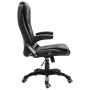 Silla de oficina de cuero sintético negra de , Sillas de oficina - Ref: Foro24-20231, Precio: 244,71 €, Descuento: %
