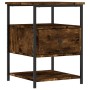 Nachttisch aus geräucherter Eichen-Ingenieurholz 40x42x56 cm. von , Nachttische - Ref: Foro24-826027, Preis: 41,25 €, Rabatt: %
