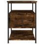 Nachttisch aus geräucherter Eichen-Ingenieurholz 40x42x56 cm. von , Nachttische - Ref: Foro24-826027, Preis: 41,25 €, Rabatt: %