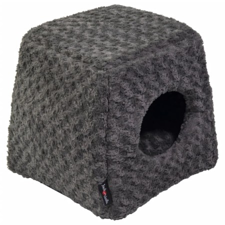 Jack und Vanilla Höhle für Haustiere Softy S Rosette Grau 40x40x39 cm von , Katzenbetten - Ref: Foro24-444141, Preis: 45,76 €...
