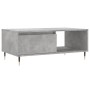 Plywood gray concrete coffee table 90x50x36.5 cm by , Coffee table - Ref: Foro24-830560, Price: 62,13 €, Discount: %