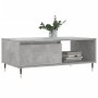 Plywood gray concrete coffee table 90x50x36.5 cm by , Coffee table - Ref: Foro24-830560, Price: 62,13 €, Discount: %