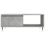 Plywood gray concrete coffee table 90x50x36.5 cm by , Coffee table - Ref: Foro24-830560, Price: 62,13 €, Discount: %