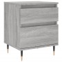 Nachttisch aus grauem Sonoma-Ingenieurholz 40x35x50 cm. von , Nachttische - Ref: Foro24-830664, Preis: 44,50 €, Rabatt: %