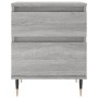 Nachttisch aus grauem Sonoma-Ingenieurholz 40x35x50 cm. von , Nachttische - Ref: Foro24-830664, Preis: 44,50 €, Rabatt: %