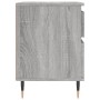 Nachttisch aus grauem Sonoma-Ingenieurholz 40x35x50 cm. von , Nachttische - Ref: Foro24-830664, Preis: 44,50 €, Rabatt: %