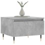 Mesa de centro madera de ingeniería gris hormigón 50x46x35 cm de , Mesas de centro - Ref: Foro24-830852, Precio: 45,76 €, Des...