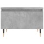 Mesa de centro madera de ingeniería gris hormigón 50x46x35 cm de , Mesas de centro - Ref: Foro24-830852, Precio: 45,76 €, Des...
