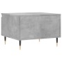 Mesa de centro madera de ingeniería gris hormigón 50x46x35 cm de , Mesas de centro - Ref: Foro24-830852, Precio: 45,76 €, Des...
