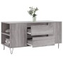 Engineered wood Sonoma gray coffee table 102x44.5x50 cm by , Coffee table - Ref: Foro24-831002, Price: 77,75 €, Discount: %