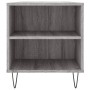 Engineered wood Sonoma gray coffee table 102x44.5x50 cm by , Coffee table - Ref: Foro24-831002, Price: 77,75 €, Discount: %