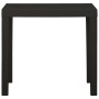 Kunststoff-Gartentisch anthrazitgrau 79x65x72 cm von vidaXL, Gartentische - Ref: Foro24-315845, Preis: 75,87 €, Rabatt: %