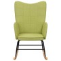 Grüner Stoff-Schaukelstuhl von , Schaukelstühle - Ref: Foro24-328012, Preis: 127,76 €, Rabatt: %