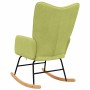 Grüner Stoff-Schaukelstuhl von , Schaukelstühle - Ref: Foro24-328012, Preis: 127,76 €, Rabatt: %