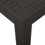 Kunststoff-Gartentisch anthrazitgrau 79x65x72 cm von vidaXL, Gartentische - Ref: Foro24-315845, Preis: 75,87 €, Rabatt: %