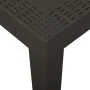 Kunststoff-Gartentisch anthrazitgrau 79x65x72 cm von vidaXL, Gartentische - Ref: Foro24-315845, Preis: 77,92 €, Rabatt: %