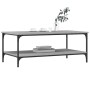 Graue Sonoma-Ingenieurholz-Couchtisch 100x55x40 cm von , Couchtisch - Ref: Foro24-832836, Preis: 58,56 €, Rabatt: %