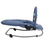 Hamaca mecedora para bebés de acero azul marino de , Mecedoras y sillas para bebés - Ref: Foro24-10250, Precio: 90,80 €, Desc...