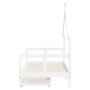 Estructura cama infantil y cajones madera pino blanco 80x160 cm de , Cunas y camas para niños - Ref: Foro24-834544, Precio: 1...