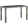 Set de comedor de jardín 5 pzas y cojines ratán sintético gris de , Conjuntos de jardín - Ref: Foro24-46535, Precio: 473,01 €...