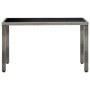 Set de comedor de jardín 5 pzas y cojines ratán sintético gris de , Conjuntos de jardín - Ref: Foro24-46535, Precio: 473,01 €...