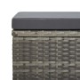 Set de comedor de jardín 5 pzas y cojines ratán sintético gris de , Conjuntos de jardín - Ref: Foro24-46535, Precio: 473,01 €...