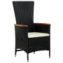 Garden chairs 2 units with black synthetic rattan cushions by , Garden chairs - Ref: Foro24-47675, Price: 265,69 €, Discount: %