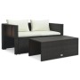 Set muebles de jardín 6 piezas y cojines ratán sintético marrón de , Conjuntos de jardín - Ref: Foro24-47808, Precio: 499,44 ...