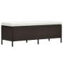 Set muebles de jardín 3 pzas y cojines ratán sintético marrón de , Conjuntos de jardín - Ref: Foro24-48153, Precio: 670,04 €,...