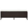 Set muebles de jardín 3 pzas y cojines ratán sintético marrón de , Conjuntos de jardín - Ref: Foro24-48153, Precio: 670,04 €,...
