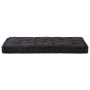 Kissen für Paletten aus schwarzem Baumwolle 120x80x10 cm von , Kissen für Stühle und Sofas - Ref: Foro24-48674, Preis: 59,59 ...