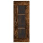 Smoked oak wall cabinet 34.5x34x90 cm by , Sideboards - Ref: Foro24-835007, Price: 52,94 €, Discount: %