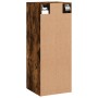 Smoked oak wall cabinet 34.5x34x90 cm by , Sideboards - Ref: Foro24-835007, Price: 52,94 €, Discount: %