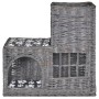 Haus/Bett/Kratzbaum/Schloss für Haustiere aus Weide mit Kissen von , Katzenbetten - Ref: Foro24-170226, Preis: 114,68 €, Raba...