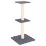 Kratzbaum für Katzen mit dunkelgrauen Sisalstangen 73 cm von , Katzenmöbel - Ref: Foro24-172036, Preis: 28,08 €, Rabatt: %