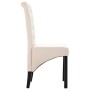 Sillas de comedor 6 unidades tela color crema de , Sillas de comedor - Ref: Foro24-276968, Precio: 610,63 €, Descuento: %