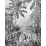 Komar Fototapete Lac Tropical Schwarz & Weiß 200x270 cm von Komar, Bemaltes Papier - Ref: Foro24-434248, Preis: 86,83 €, Raba...