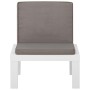 Gartenstuhl mit weißem Kunststoffkissen von vidaXL, Gartenstühle - Ref: Foro24-315846, Preis: 76,61 €, Rabatt: %
