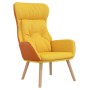 Entspannungssessel aus Stoff und PVC in Senfgelb. von , Sessel - Ref: Foro24-341308, Preis: 103,09 €, Rabatt: %