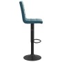 Küchenhocker, 2 Stück, blauer Samt von , Küchenhocker - Ref: Foro24-335767, Preis: 141,70 €, Rabatt: %