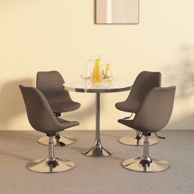 Drehbare Esszimmerstühle, 4 Stück, Stoff in Taupe-Farbe. von , Essstühle - Ref: Foro24-338335, Preis: 279,81 €, Rabatt: %