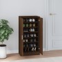 Shoe cabinet made of brown oak plywood 55x35x108 cm by , Shoe racks and shoe organizers - Ref: Foro24-342670, Price: 124,12 €...