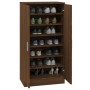 Shoe cabinet made of brown oak plywood 55x35x108 cm by , Shoe racks and shoe organizers - Ref: Foro24-342670, Price: 124,12 €...