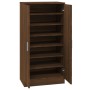 Shoe cabinet made of brown oak plywood 55x35x108 cm by , Shoe racks and shoe organizers - Ref: Foro24-342670, Price: 124,12 €...